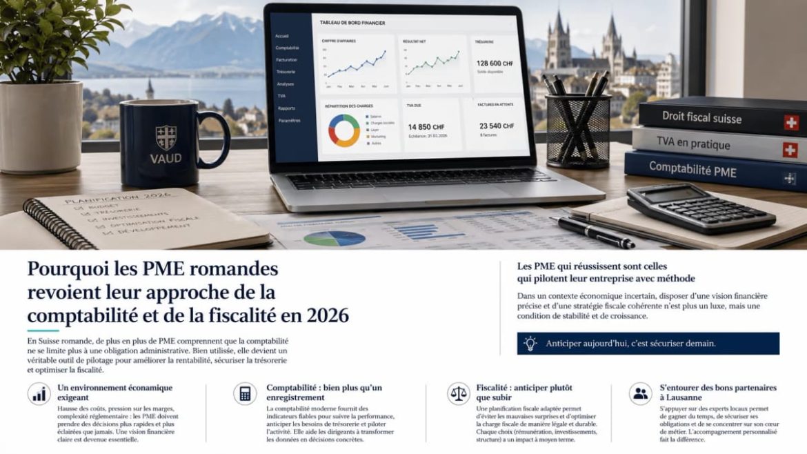 PME romandes : repenser comptabilité et fiscalité